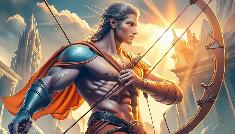 6.Apollo, the son of Zeus and Leto, was a multifaceted god associated with music, truth, knowledge, light, healing, and archery-Top-10-Most-Powerful-Greek-Gods