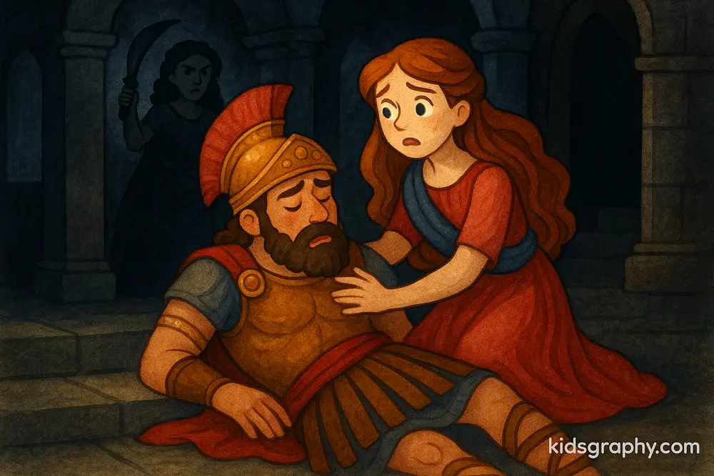 Cassandra and Agamemnon’s tragic end in Mycenae.