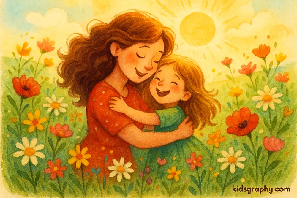 Demeter and Persephone reunited in Greek mythology.