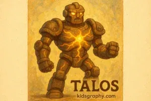 Talos imagined as the world’s first robot.